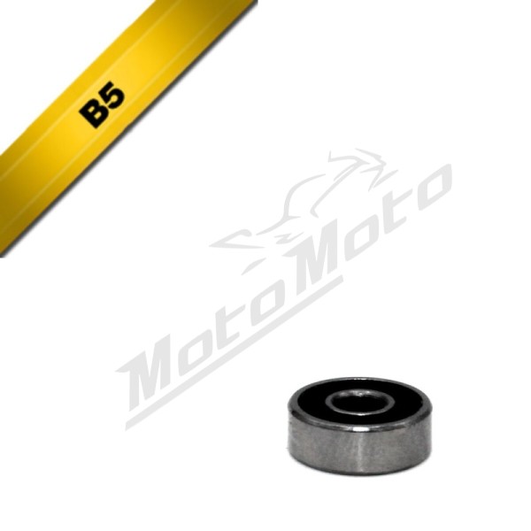 BLACK BEARING B5 guolis 3.18x9.53x3.97 mm R2-2RS