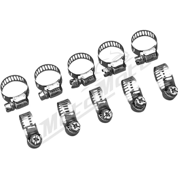 DRAG SPECIALTIES Nerūdijančio plieno sąvaržos 9,53 mm