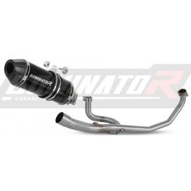 Exhaust kit Dominator HP3 BLACK HONDA VTR 250 2009-2015 + DB KILLER