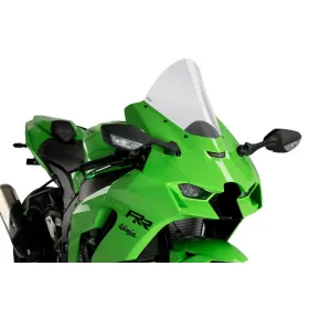 PUIG R-Racing Priekinis stiklas skaidrus Kawasaki ZX-10 R/RR 1000 21-23