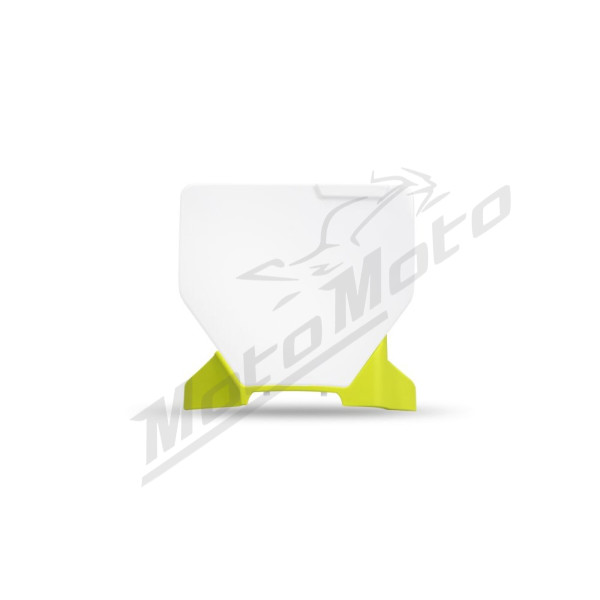 UFO White Number plate for Husqvarna FC / FX / TC / TX 125-450cc 23-25