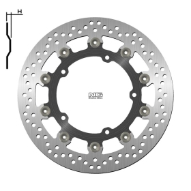 NG BRAKES 1786G plaukiojantis stabdžių diskas YAMAHA FZ6 / MT-03 / NIKEN / TRACER / XJ6 / XSR / YZF-R25 / YZF-R3 250-900 04-24