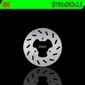 NG BRAKES 089 galinis fiksuotas stabdžių diskas APRILIA / DERBI / GILERA / PEUGEOT / SCORPA / SHERCO 