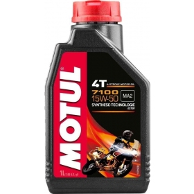 Alyva MOTUL 7100 15W50 Sintetinė - 4T - 1L