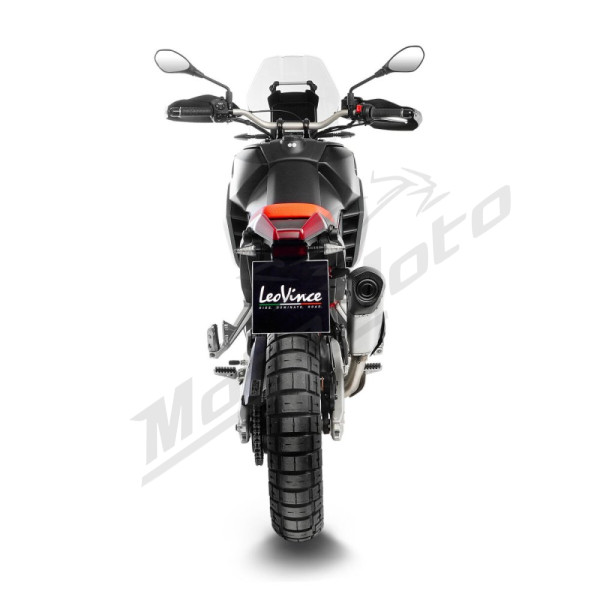 LEOVINCE LV-14 Stainless Steel / Carbon Fiber / Titanium Slip-On Muffler Aprilia Tuareg 660 22-26