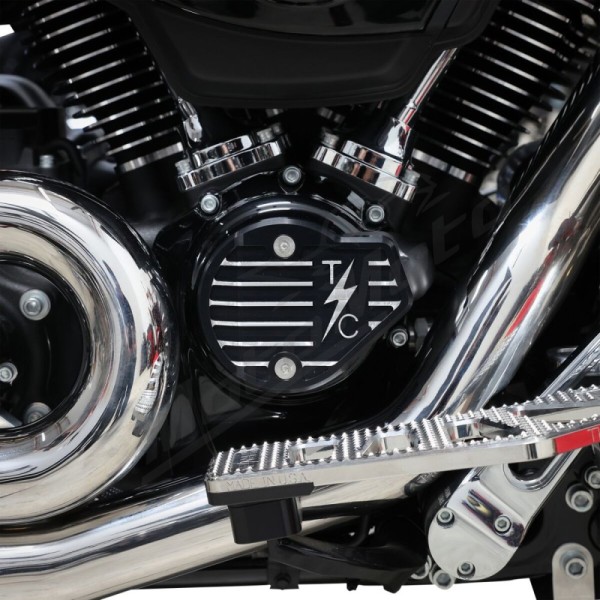 THRASHIN SUPPLY CO. Transmisijos dangtelis Harley Davidson FLFBS / FLHCS / FLHRXS 1868-1977cc 23-25