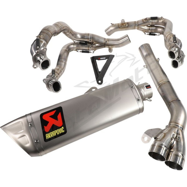 AKRAPOVIC Evolution Line Nerūdijančio plieno / titano išmetimo sistema Honda CBR 1000RR-R 20-23