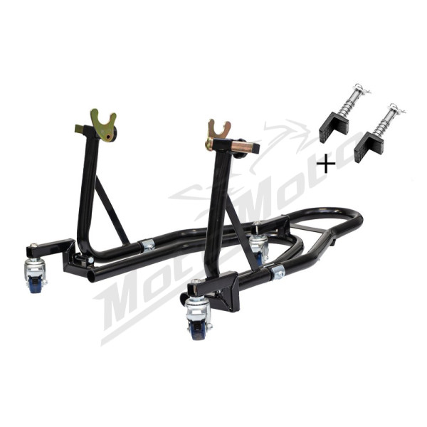 Biketec pro rear motorcycle jack / stand on cart