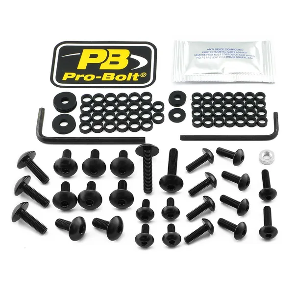 PRO BOLT Aluminium Fairing Bolt Kit for Kawasaki EX / ZX-4 400cc 18-22
