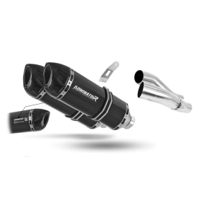 Kawasaki Z1000 SX 2017 - 2020 EU Approved Exhaust Silencer HP1 BLACK