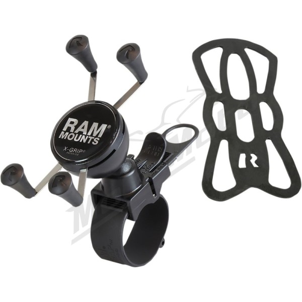 RAM MOUNTS X-Grip® Phone Mount with EZ-Strap™ Rail Mount