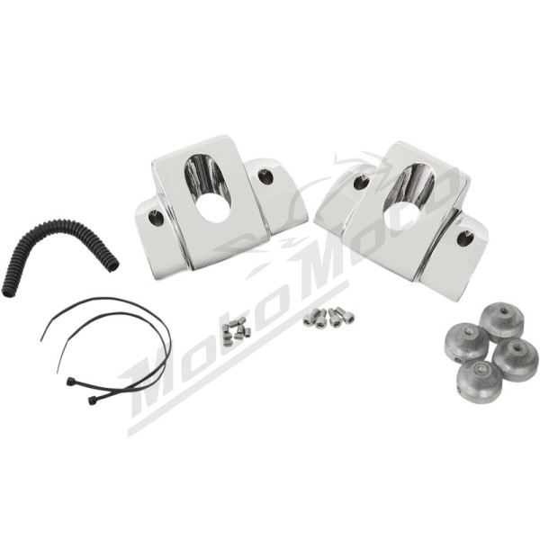 DRAG SPECIALTIES Spark Plug/Head Bolt Cover Harley Davidson FLD / FLHR / FLHRC / FLHRCI / FLHRI / FLHRS / FLHRSE / FLHRSEI 1340-1800cc 99-17