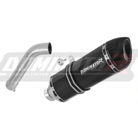 Exhaust silencer Dominator HP1 BLACK Moto Guzzi V85 TT 2019-2020 + DB KILLER