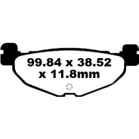EBC SFA Brake Pads YAMAHA CP / XP / YP 250-500cc 04-13