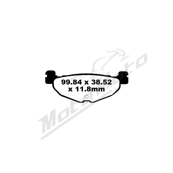 EBC SFA Brake Pads YAMAHA CP / XP / YP 250-500cc 04-13