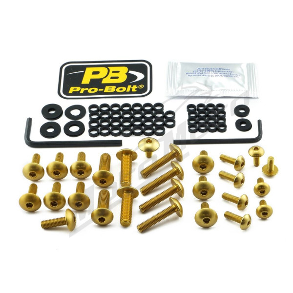 PRO BOLT Aluminium Fairing Bolt Kit for Yamaha MT-10 1000cc 16-21