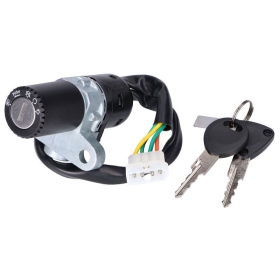 Ignition switch Rieju MRT PowerUp 09-15 , 4-pin (0/001.060.8000)