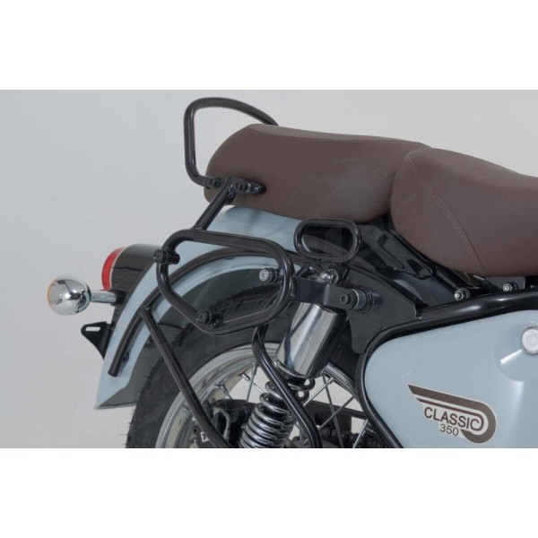 SW-MOTECH Legend Gear LC2 šoninės daiktadėžės Brown Edition Royal Enfield Classic 350 22-24