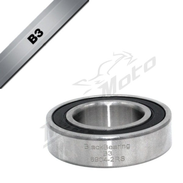 BLACK BEARING B3 Bearing 20x37x9 mm