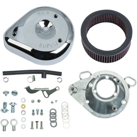 S&S CYCLE Teardrop Air Cleaner Kit Harley Davidson FLHR / FLHRCI / FLHRI / FLHS 883-1340cc 91-03