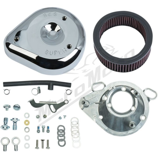 S&S CYCLE Teardrop oro filtro rinkinys Harley Davidson FLHR / FLHRCI / FLHRI / FLHS 883-1340cc 91-03