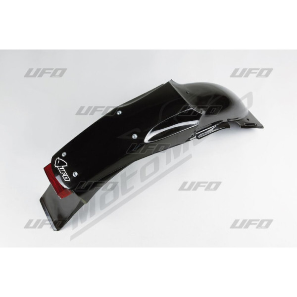 UFO Enduro Black Rear Fenders with Light Suzuki RM-Z 450cc 08-17