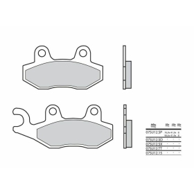 BREMBO Off-Road Sintered stabdžių trinkelės APRILIA / FANTIC / GILERA / PIAGGIO / VESPA / YAMAHA 50-800cc 1987-2024
