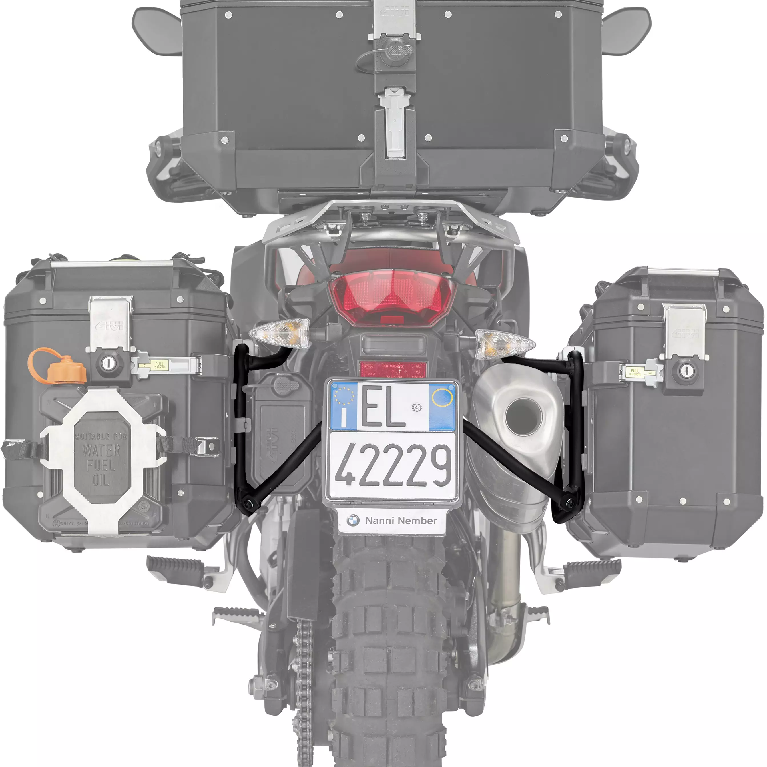 KAPPA Monokey Cam-Side Side Case Holder BMW F 750-850 GS 18-25