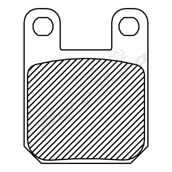 DRAG SPECIALTIES Sintered Brake Pads Aprilia / Beta / Cagiva / CPI / Derbi / Gilera / Italjet / Malaguti / Peugeot 50-150cc 94-23