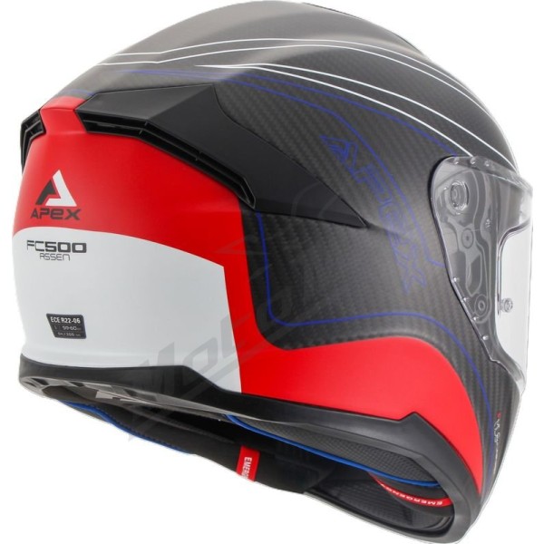 Helmet APEX FC500 Carbon Assen