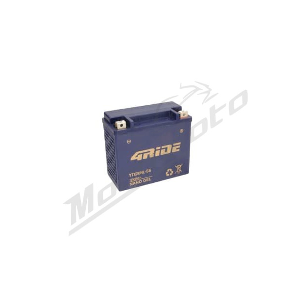 4RIDE Akumuliatorius YTX20HL-BS GEL 12V 20Ah