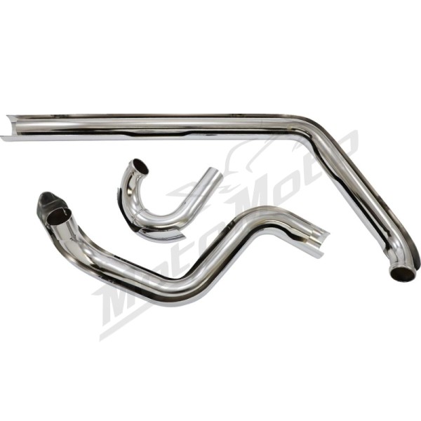 COBRA Bad Hombre Dual Exhaust System Harley Davidson FLST / FLSTC / FLSTF / FLSTFI / FLSTS / FXSTB / FXSTD / FXSTS 1340-1690cc 97-06