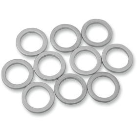 DRAG SPECIALTIES Aluminum Crush Washers 10mm 10pcs.