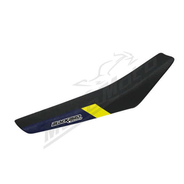 Blackbird seat cover Dream 4 Husqvarna TC / FC 125-450cc 2023 Black/Yellow