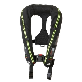 Baltic Legend 165 M.E.D./SOLAS automatinė pripučiama gelbėjimo liemenė juoda 43+kg