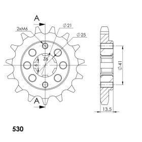 Supersprox / JT Front sprocket 286.15 15t
