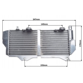 RADIATOR SET SUZUKI RMZ 450 2018-2022