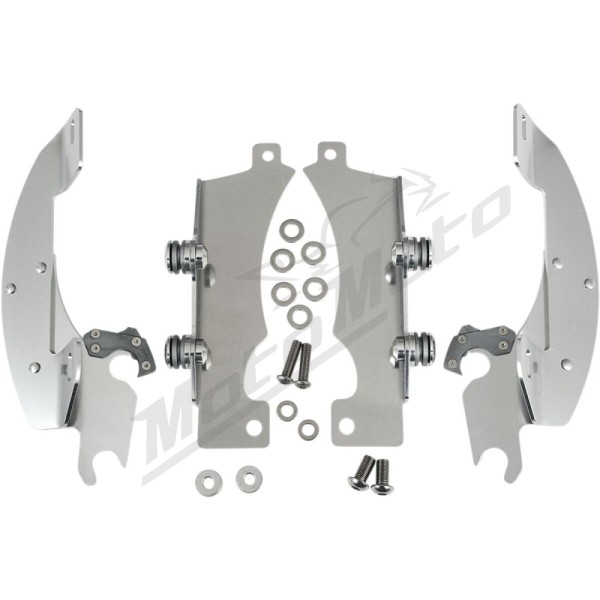MEMPHIS SHADES METRIC Windshield Trigger-Lock Complete Mount Kit Yamaha XVS 950 09-15