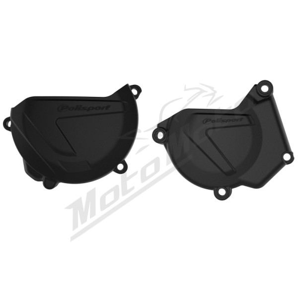 Polisport alternator cover (lid) cover and clutch cover kit Yamaha YZ 250 05-26