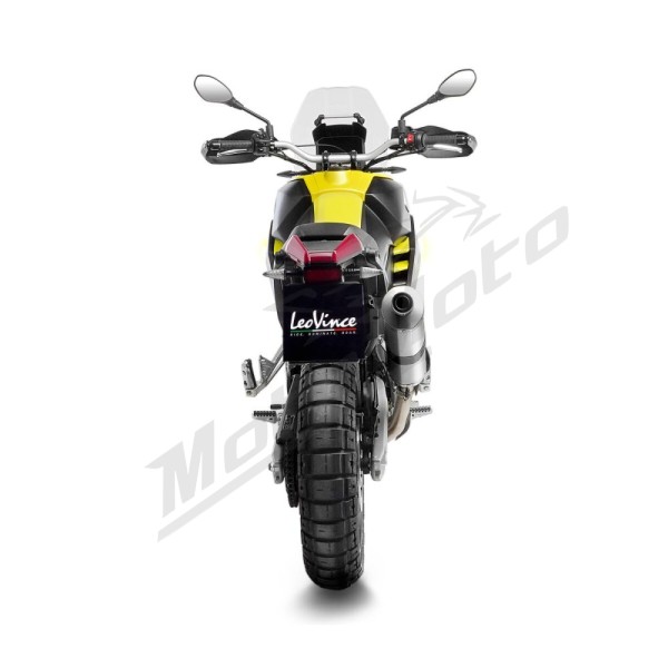 LEOVINCE LV One Evo Stainless Steel Slip-On Muffler APRILIA TUAREG 660 22-24