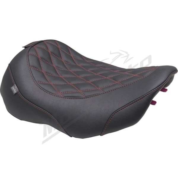 MUSTANG Wide Tripper™ Solo Seat Harley Davidson FLHX / FLHXSE / FLTRX / FLTRXSE / FLTRXSTSE 1923–1977cc 23–25