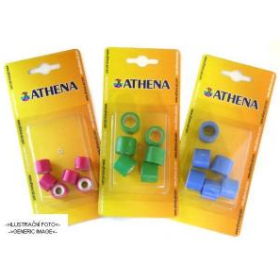 Athena Variatoriaus svarelių kompl. (25x22,2) 30,0g (6vnt) Aprilia / Gilera / Piaggio / SYM 250-500cc 01-23