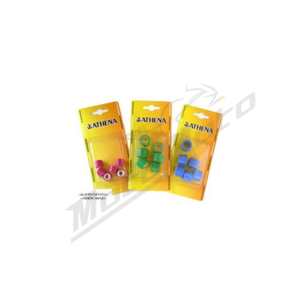 Variator weight set ATHENA (25x22,2) 30,0g (6pcs) Aprilia / Gilera / Piaggio / SYM 250-500cc 01-23