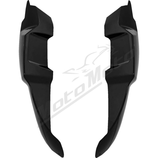 SADDLEMEN S-RT Apatiniai/šoniniai aptakai juodi blizgūs Harley Davidson FXR 1340 83-00