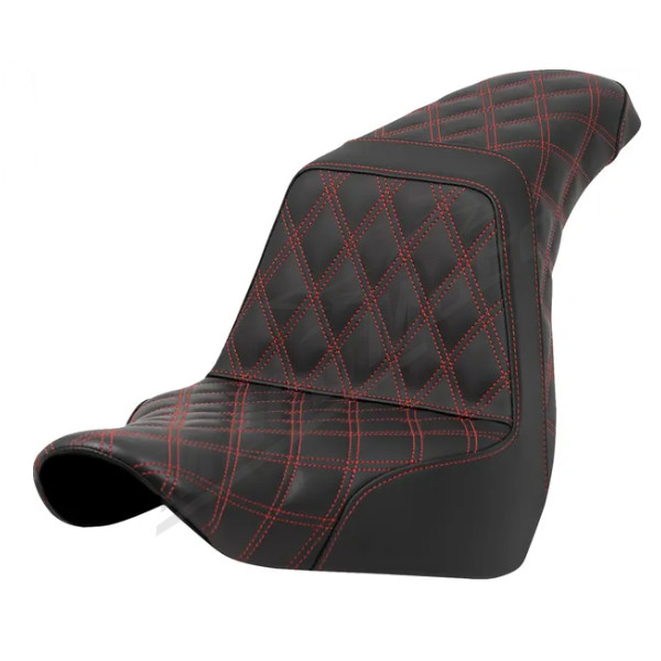 SADDLEMEN Lattice Stitch Step-Up Seat Harley Davidson FLSB / FXLR / FLXRS / FXLRST 1750-1923 18-25