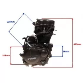 Variklis SHINERAY XY150-17 AC 4T BĖGINIS 