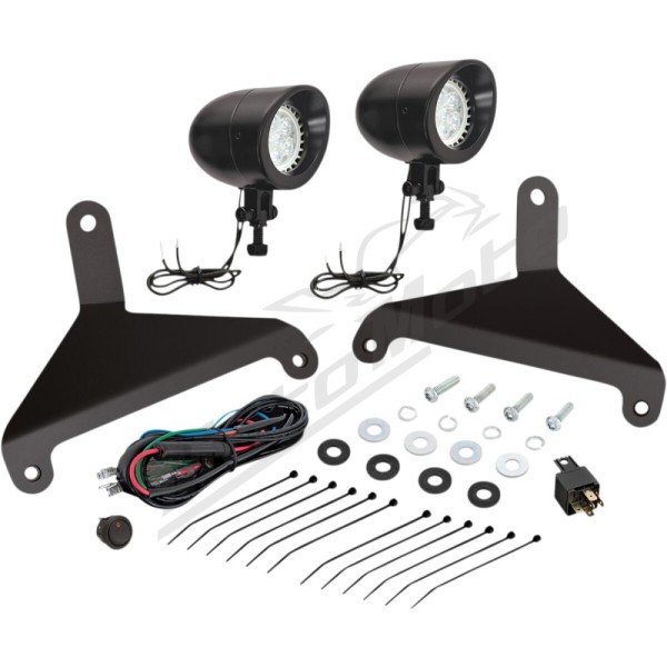 SHOW CHROME LED Mini Driving Light Kit CAN AM SPYDER 1330 20-24