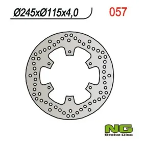 NG BRAKES Priekinis/galinis fiksuotas stabdžių diskas 245mm Yamaha TZR / XTZ 50-750cc 89-02