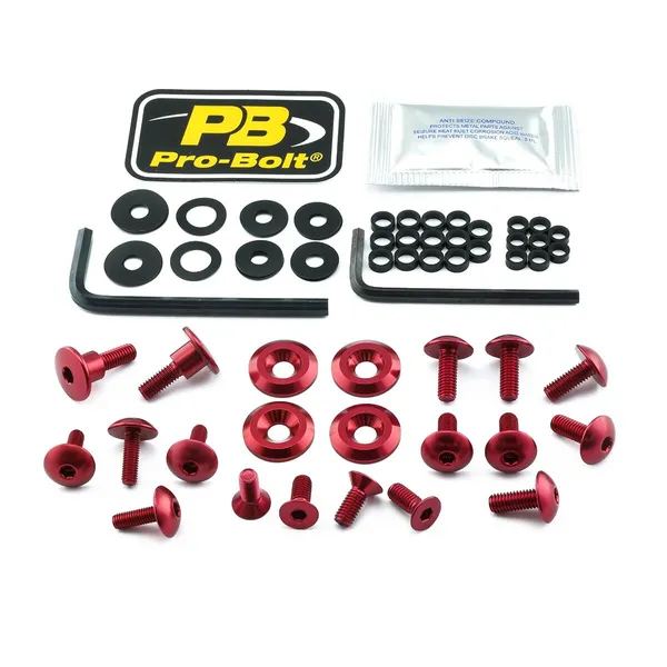PRO BOLT Aluminium Fairing Bolt Kit for Suzuki GSX-S 1000cc 15-20