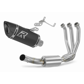 Dominator Full Exhaust System HP8 BLACK + dB killer CF Moto 675 NK 24->